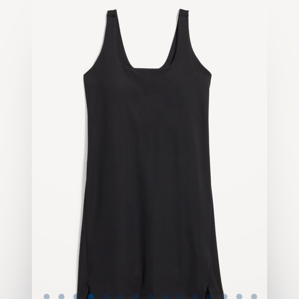 Old navy powersoft sleeveless shelf bra support dress for women